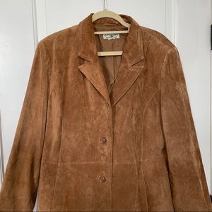 Vintage Suede Blazer